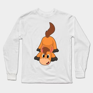 Horse at Playing Long Sleeve T-Shirt